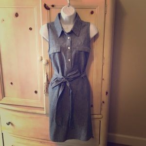 Women’s Mudpie Small Denim Knee Length Dress